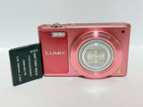 Panasonic Lumix DMC-SZ10 Pink 16.0MP Digital Camera FROM JAPAN  English Used