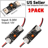 2PC DC-DC DC Isolated Power Supply Module Wide Voltage Input 5-36V Output 12V 5W