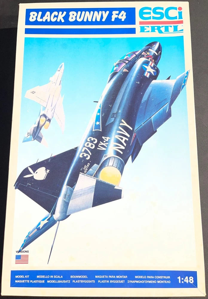 ESCI ERTL Black Bunny F4 4092 1/48 NIB Model Kit 'Sullys Hobbies'