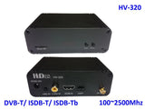 HV-320 FPV Full HD Transmitter 100~2500Mhz, HDMI/CVBS to DVB-T/ ISDB-T/ ISDB-Tb