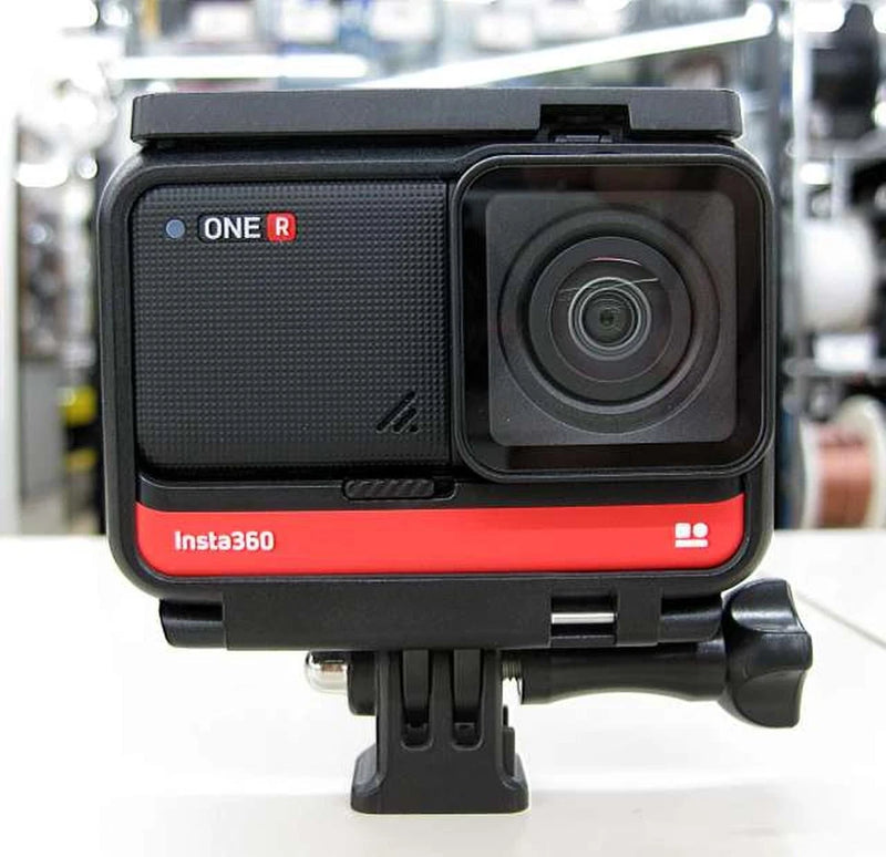 INSTA360 ONE R 4K Wide Angle Waterproof Action Camera, Good Condition From Japan