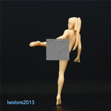 1/64 Sexy Naked Girl Scene Props Miniatures Figures Model For Cars Vehicles Toys