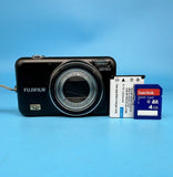 Fujifilm  FinePix JZ300 12.0MP Digital Camera With SD Card, Black - Tested