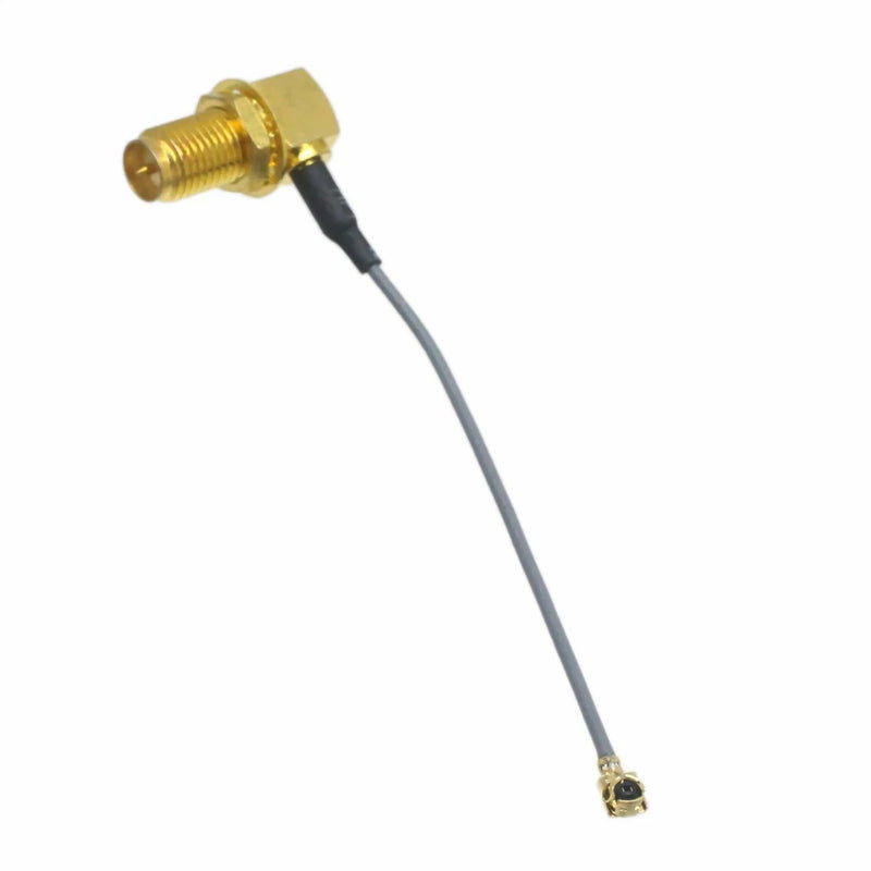 cable IPX U.fl 1.13mm to RP.SMA plug female right angle 65mm pigtail FPV UAV