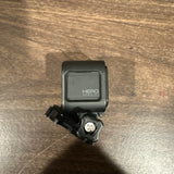 GoPro HERO Session action camera, black, front screen with HERO branding