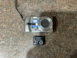 Panasonic Lumix DMC-TZ3 7.2MP Digital Camera - Silver - Untested