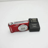 Panasonic Lumix DMC-ZX3 Red Digital Camera 30W Warranty From Japan