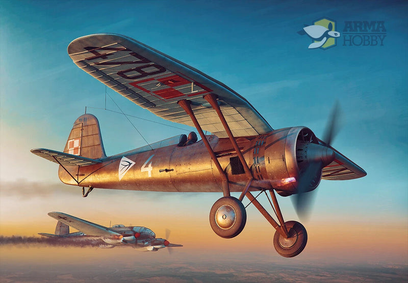 PZL P.11c Expert Set in 1:48 Arma Hobby