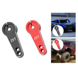 1/10 RC Car 25T Servo Arm Metal RC Servo Arm Spare Parts RC Steering Arm for