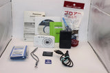 LUMIX DMC-S2 White Compact Digital Camera Tested [No English Menu] Japan