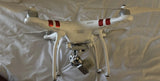 DJI Phantom 3 Standard Quadcopter Drone with Camera, White/Red, Extra Propellers