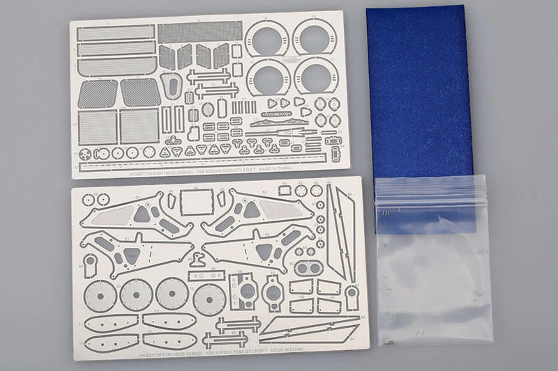 Hobby Design 1/24 R390 GT1 Detail Set for Tamiya (PE+Metal parts)