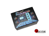 B6 Neo smart battery charger, 200W, black and blue box packaging
