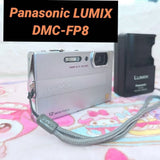 617 Excellent Panasonic LUMIX DMC-FP8 Old Compact Digital Camera