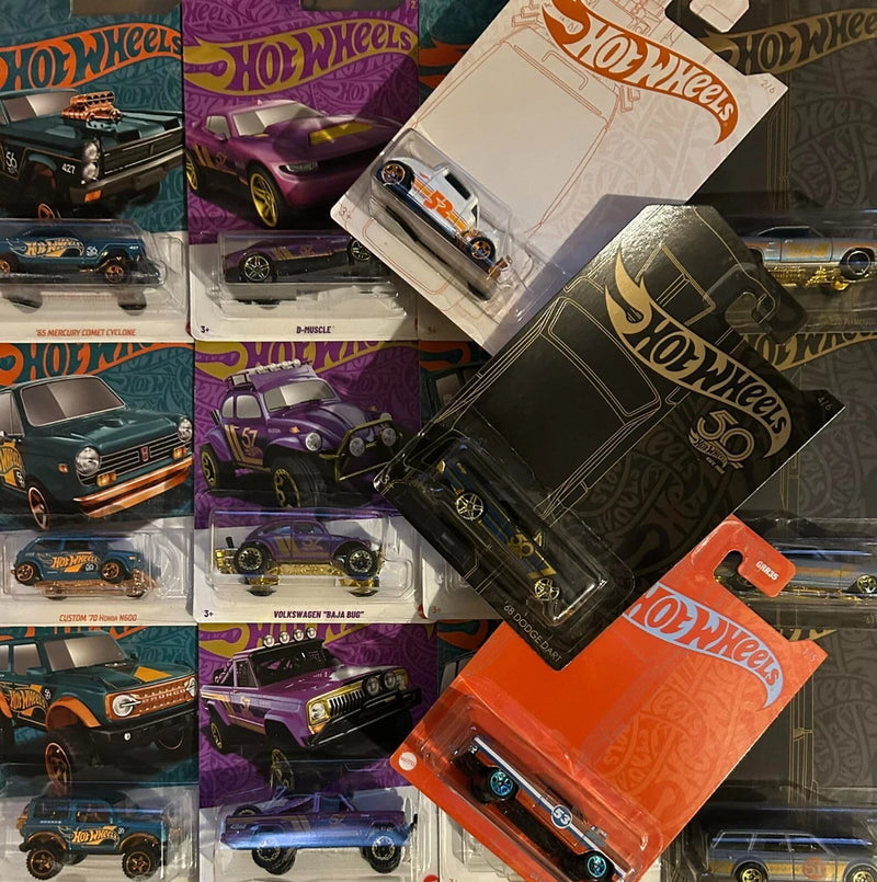 Hot Wheels Anniversary Car Selection  1:64 collectors models