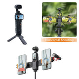 For DJI Osmo Pocket 3 Gimbal Camera Accessories Dual Phone Mount Holder / Tripod Drone