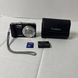 Panasonic Lumix DMC-ZS19 14.1MP Digital Camera Battery 10GB SD Card & Case Works