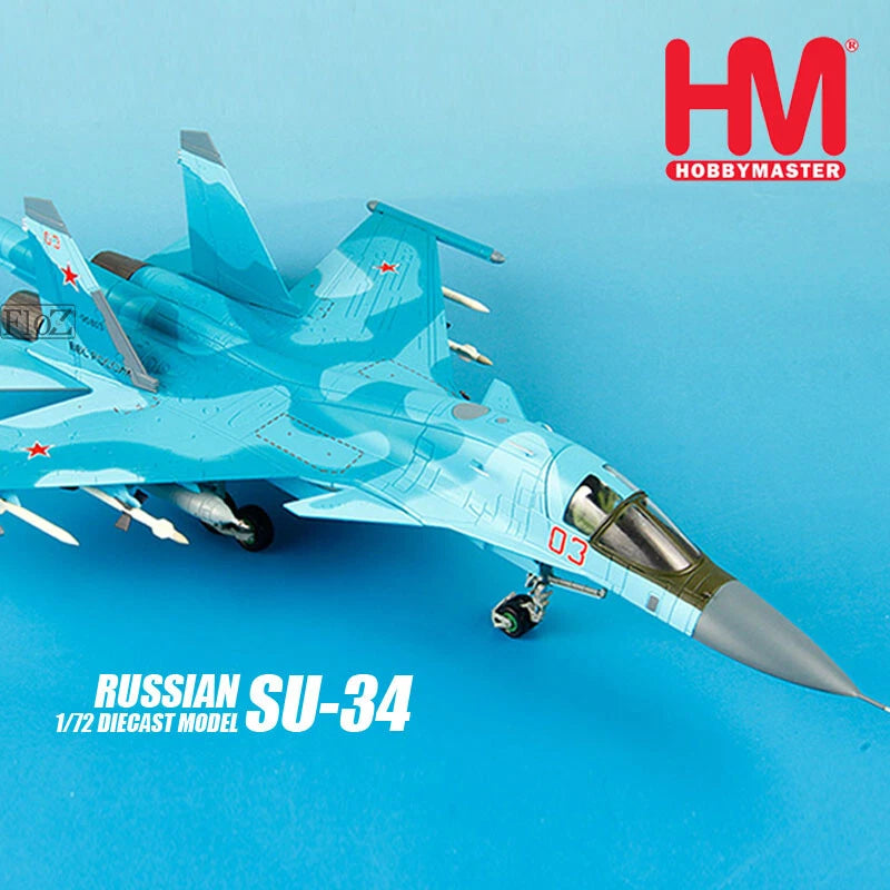 HOBBY MASTER RUSSIAN SU-34 1/72 diecast plane model aircraft