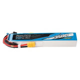 3500mAh 12S 80C 44.4V Gens ace Sport G-Tech Lipo Battery with XT90-Plug