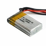 7.4V 650mAh 25C LiPO Battery SM2P plug