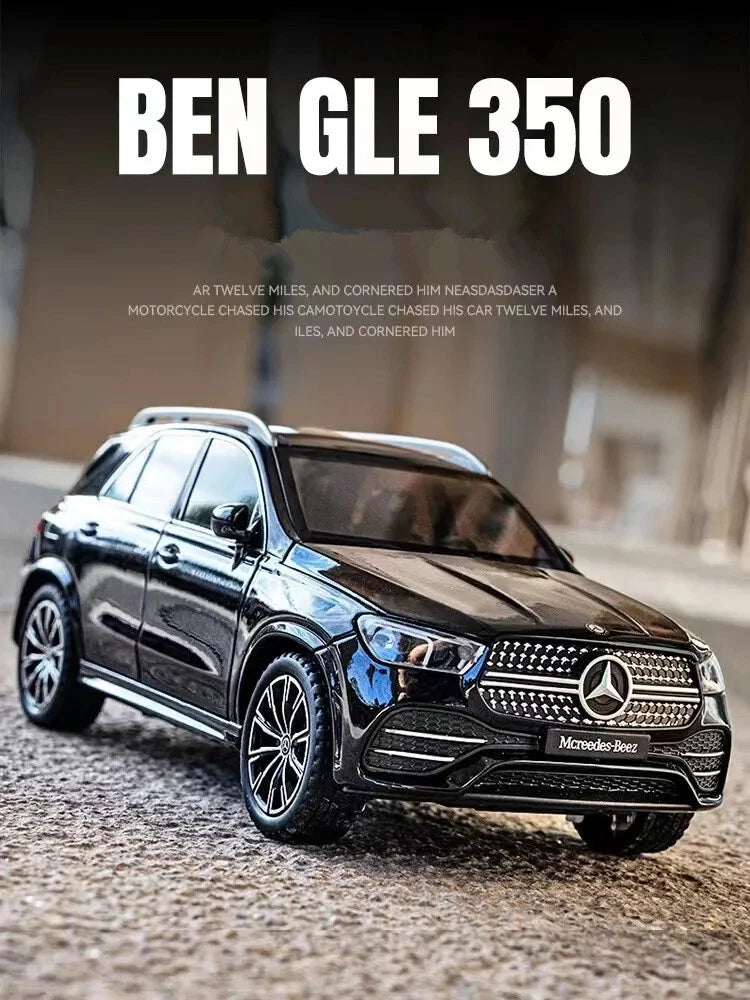 1:24 Mercedes-Benz GLE350 GLE SUV Alloy Car Diecast Toy Vehicles Car Model Sound