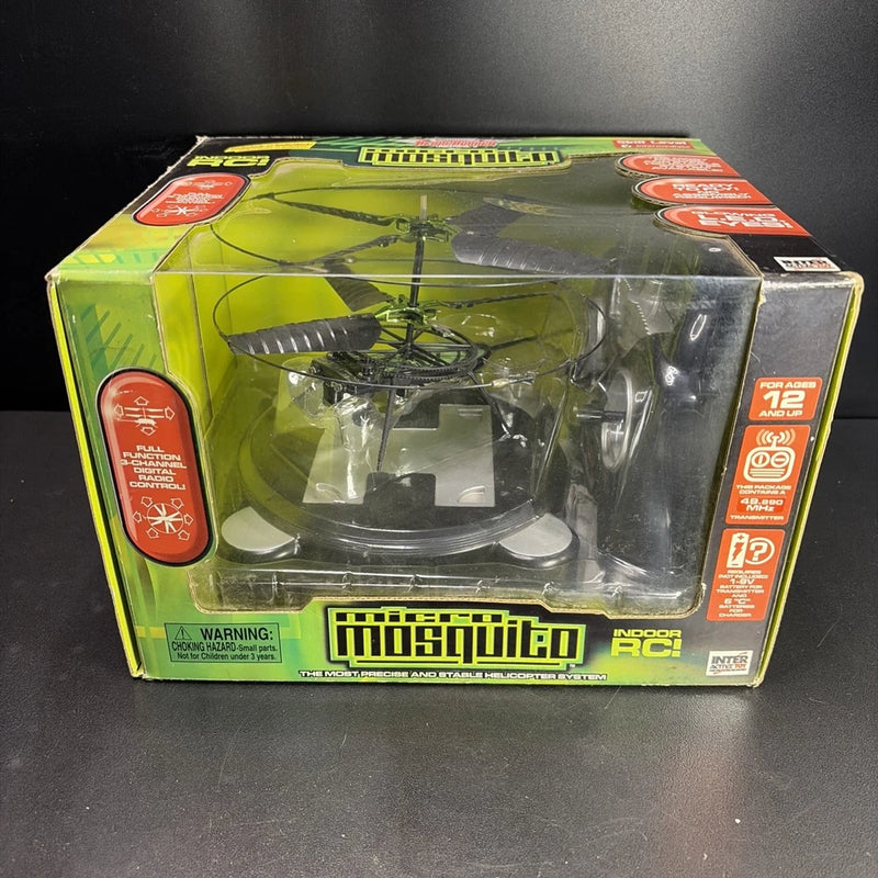 RadioShack Micro Mosquito Remote Control Model Helicopter Blade Runner