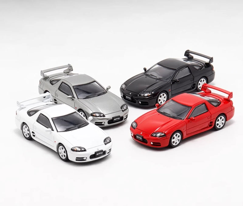 GaChi 1/64 Scale 3000GT GTO 1998 Hatchback Sports Diecast Alloy Model Car Gift