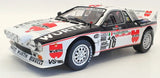 Kyosho 1/18 Scale Model Car 08306C - Lancia Rally 1983 Costa Smeralda