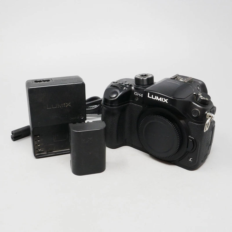 Panasonic Lumix GH4 16MP Professional 4K Mirrorless Camera Body Only 11K Clicks