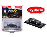 Kyosho 1:64 Initial D Nissan Skyline GT-R (BNR32) Black Diecast Model 07057A4B