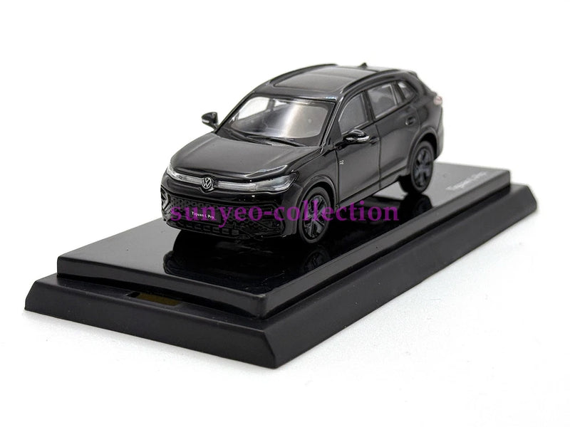 Black Tiguan L Pro 1/64 Scale Alloy Diecast - SUV Model Car Collection