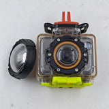 Untested Action Camera with Plastic Case & Stand - Signs of Use