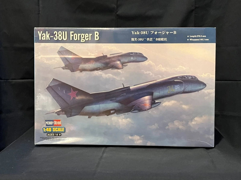 Yak-38U Forger B 1/48 Scale Hobby Boss Model Airplane Kit