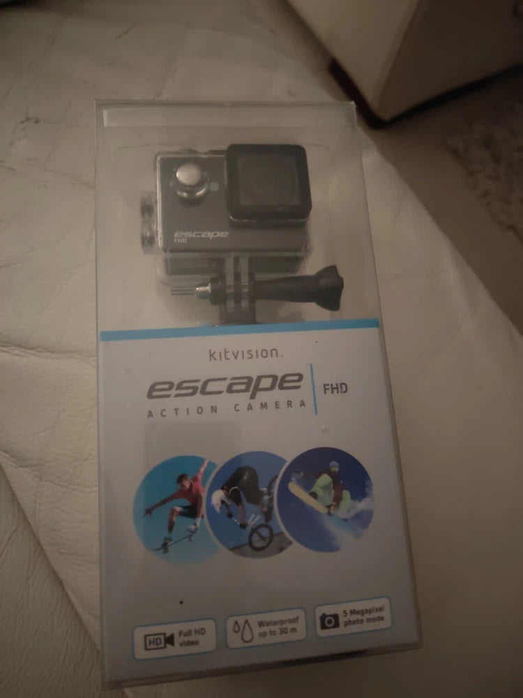Kitvision Escape FHD  Camera Ultra-High Definition Action Camera with Wi-Fi
