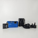 Panasonic Lumix DMC-FT30 16.1MP Digital Camera In Blue Panasonic Lumix Ft-30