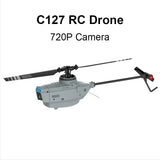 C127 2.4G 6-Axis Gyro Altitude Hold RC Helicopter W/ Camera Optical Flybarless