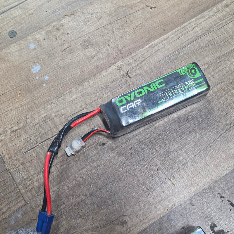 Ovonic 8000mAh 11.1V 3S LiPo RC Battery Pack Age Level 8-11 Years Battery