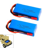 7.4V 1200mAH 723060 30C Lipo Battery For WLtoys V353 V666 RC quadrocopter X6 H16