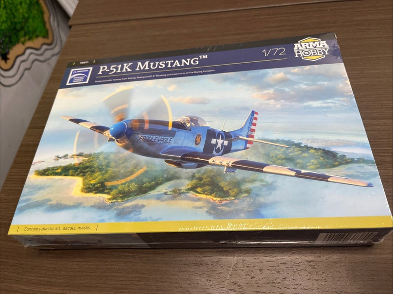 1/72 Arma Hobby #70071 P-51K Mustang