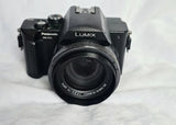 Working Panasonic Panasonic LUMIX Lumix DMC-FZ10 Black Digital Camera