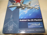 HOBBYMASTER 1:72 SUKHOI SU-35S FLANKER E AGGRESSORS BLUE 01 116TH CA VKS 2022