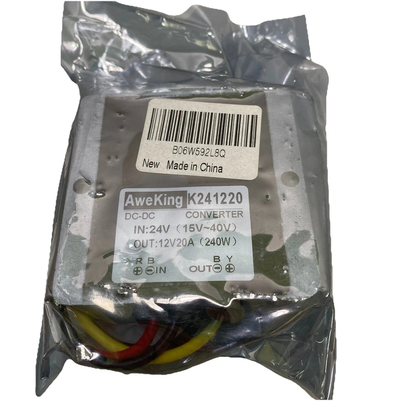 AweKing K241220 DC-DC Converter 24v input 12v output @ 20amp New Sealed