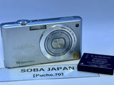 Panasonic LUMIX DMC-FX37-S Digital Camera Silver From Japan