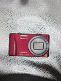 Parts Only No SD Card~Panasonic LUMIX DMC-ZS10 14.1 MP Digital Camera~ Red