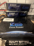 2x Zeee 4S LiPo Battery 3300mAh 14.8V 50CXT60 for RC Helicopter UAV Drone.OPEN?? Battery