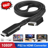 For Sony PS1 PS2 to HDMI Adapter Cable Game Console Audio Video Converter Cable