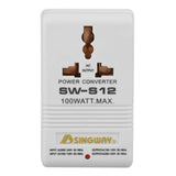110V to 220V Power Converter 100W StepUp & StepDown Voltage Adapter