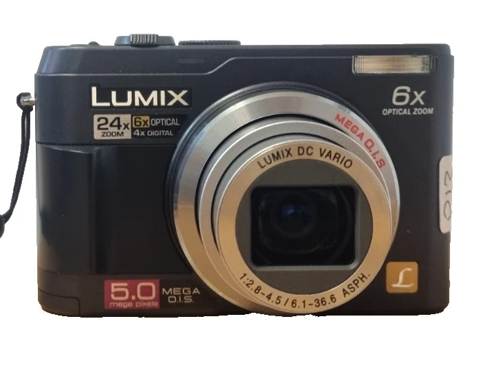 Panasonic Lumix DMC-LZ2 5.0MP Compact Digital Camera - Black (P13)
