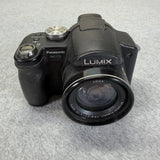 Panasonic LUMIX DMC-FZ8 7.2MP Digital Camera Black Untested For Parts