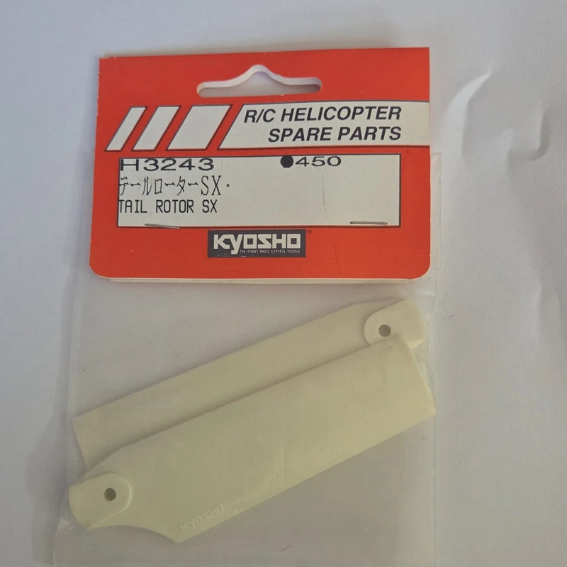 Kyosho Tail Rotor SX H3243 White Spare Part for RC Helicopter